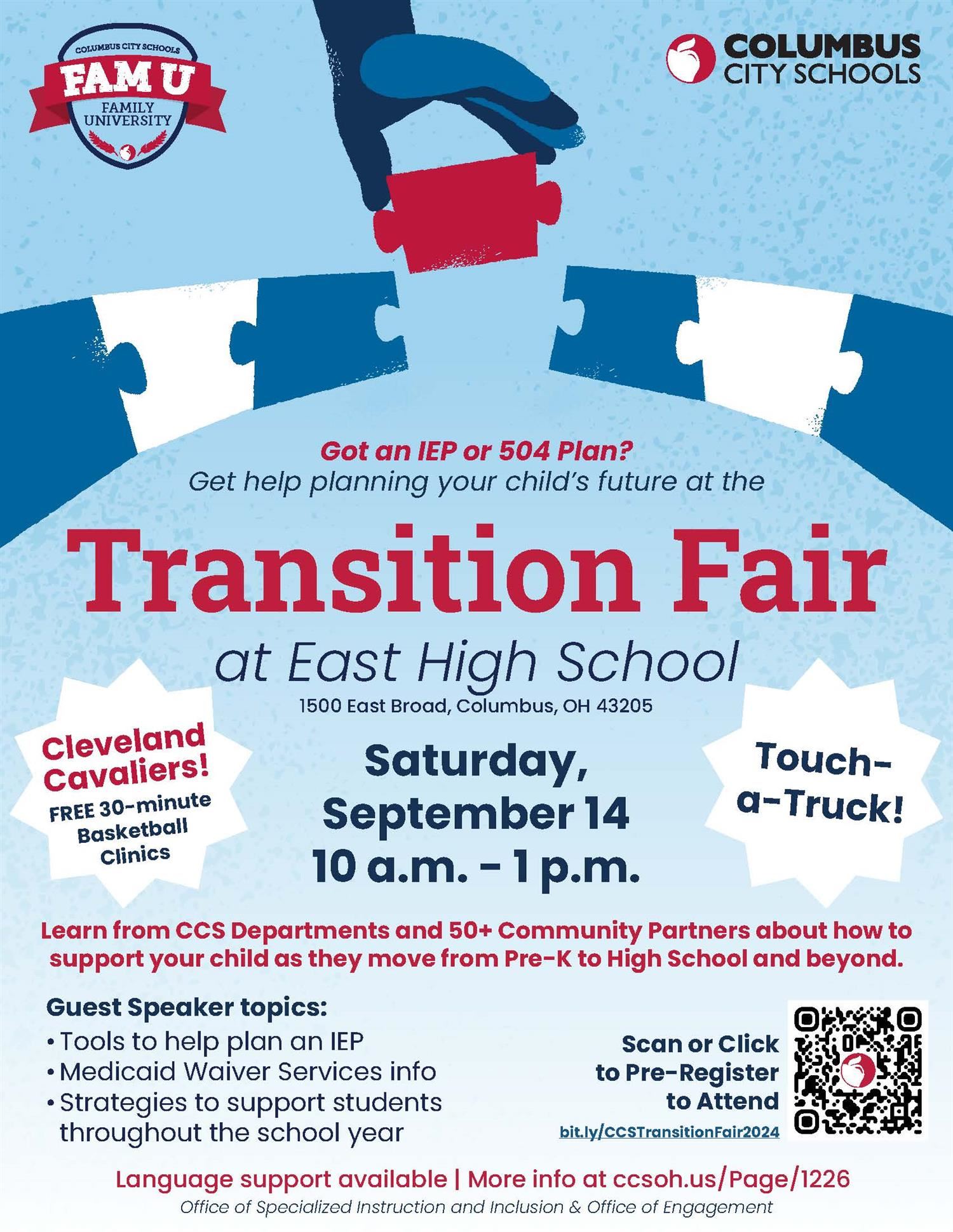 transition fair flyer